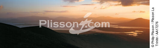 Panoramic Achill - © Philip Plisson / Plisson La Trinité / AA17276 - Nos reportages photos - Achill Island