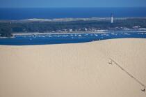 Dune du Pilat © Philip Plisson / Plisson La Trinité / AA17359 - Photo Galleries - Cap Ferret