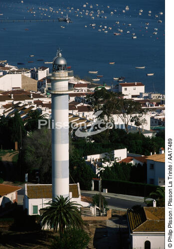 Le phare de El Rompido - © Philip Plisson / Plisson La Trinité / AA17489 - Nos reportages photos - Andalousie
