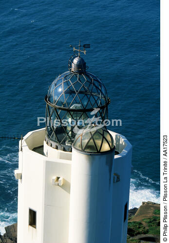 The lighthouse of Gorliz - © Philip Plisson / Plisson La Trinité / AA17523 - Photo Galleries - Spanish Lighthouses