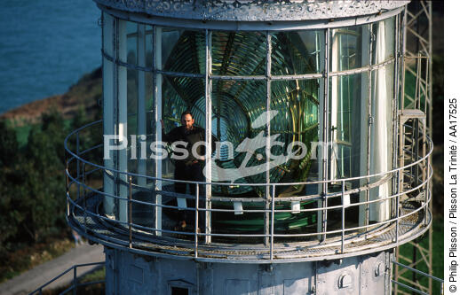 Le phare de Machichaco - © Philip Plisson / Plisson La Trinité / AA17525 - Nos reportages photos - Lanterne