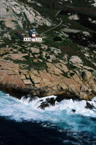 Isla de Salvora, Galicia, Spain © Philip Plisson / Plisson La Trinité / AA17543 - Photo Galleries - Spanish Lighthouses