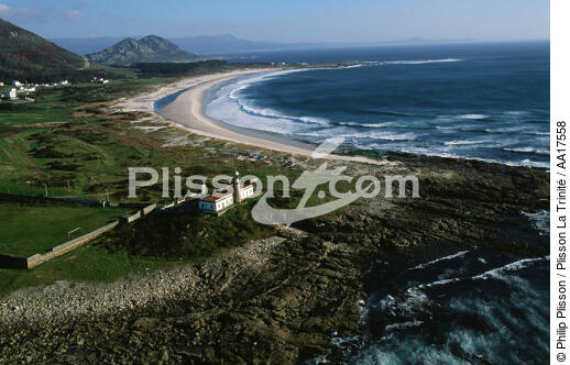 Lightouse of Punta Insua Galicia, Spain - © Philip Plisson / Plisson La Trinité / AA17558 - Photo Galleries - Galicia