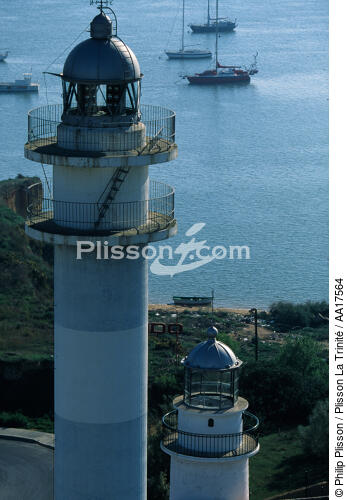 Lightouse of El Rompido, Andalousia, Spain - © Philip Plisson / Plisson La Trinité / AA17564 - Photo Galleries - Spanish Lighthouses