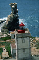 Lighthouse of Carvoeiro, Estremadure, Portugal © Philip Plisson / Plisson La Trinité / AA17580 - Photo Galleries - Portugal