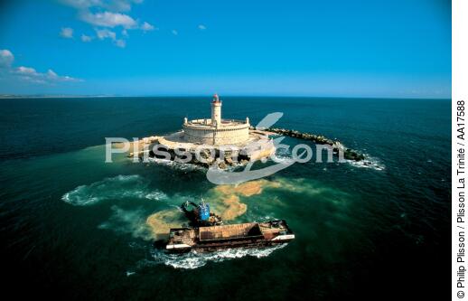 Lighthouse of Bugio,, Estremadure, Portugal - © Philip Plisson / Plisson La Trinité / AA17588 - Photo Galleries - Lighthouse [Por]