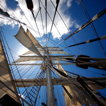 The Belem. © Philip Plisson / Plisson La Trinité / AA17638 - Photo Galleries - Tall ships