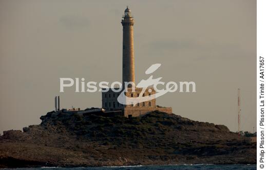 De Palos Cape lighthouse - © Philip Plisson / Plisson La Trinité / AA17657 - Photo Galleries - Cliff
