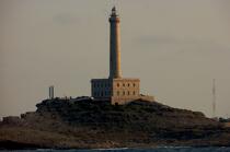 De Palos Cape lighthouse © Philip Plisson / Plisson La Trinité / AA17657 - Photo Galleries - Cape
