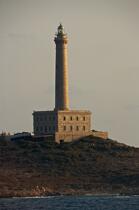 de Palos Cape lighthouse © Philip Plisson / Plisson La Trinité / AA17658 - Photo Galleries - Cliff
