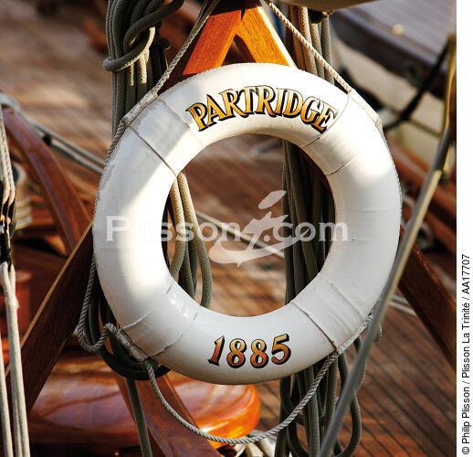 Welcome aboard. - © Philip Plisson / Plisson La Trinité / AA17707 - Photo Galleries - Sea decoration
