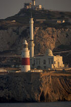 Phare de Gibraltar © Philip Plisson / Plisson La Trinité / AA17811 - Nos reportages photos - Colonie