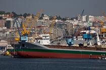 Port de Vigo © Philip Plisson / Plisson La Trinité / AA17949 - Nos reportages photos - Chantier Naval