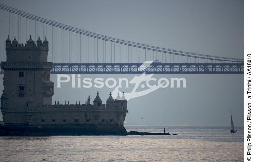 Belem tower ,Lisbonne - © Philip Plisson / Plisson La Trinité / AA18010 - Photo Galleries - Lisboa