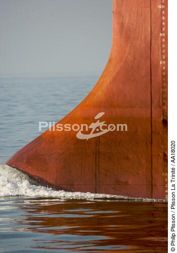 Etrave de Cargo - © Philip Plisson / Plisson La Trinité / AA18020 - Nos reportages photos - Bulbe