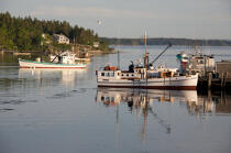 Port Clyde © Philip Plisson / Plisson La Trinité / AA18059 - Nos reportages photos - Ville [Maine]