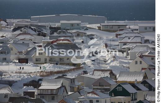 Les îles Westman en Islande. - © Philip Plisson / Plisson La Trinité / AA18240 - Nos reportages photos - Neige