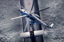 Sous-marin SNLE © Philip Plisson / Plisson La Trinité / AA18434 - Nos reportages photos - Hélicoptère