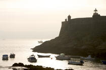 In Coruna harbour © Philip Plisson / Plisson La Trinité / AA18596 - Photo Galleries - Lighthouse [Galicia]