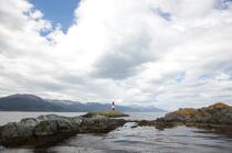 Le phare les Eclaireurs en Patagonie. © Philip Plisson / Plisson La Trinité / AA18602 - Nos reportages photos - Canal de Beagle