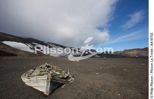 L'île de la déception en Antarctique. - © Philip Plisson / Plisson La Trinité / AA18702 - Nos reportages photos - Antarctique