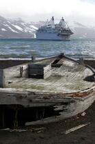 L'île de la déception en Antarctique. © Philip Plisson / Plisson La Trinité / AA18720 - Nos reportages photos - La Grande Croisière