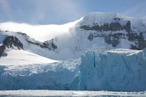 Glacier en Antarctique. © Philip Plisson / Plisson La Trinité / AA18737 - Nos reportages photos - Antarctique