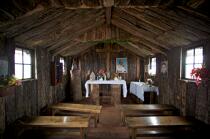 Chapelle au Cap Horn. © Philip Plisson / Plisson La Trinité / AA18825 - Nos reportages photos - Chapelle