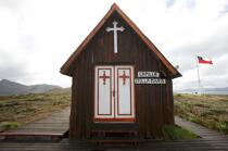 Chapel in Cap Horn. © Philip Plisson / Plisson La Trinité / AA18832 - Photo Galleries - Chile