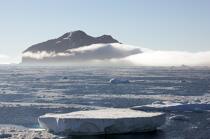 Brown Bluff en Antarctique. © Philip Plisson / Plisson La Trinité / AA18845 - Nos reportages photos - Site (Antarctique)