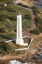 Le phare d'Armendèche aux Sables d'Olonne. © Philip Plisson / Plisson La Trinité / AA19080 - Nos reportages photos - Sables d'Olonne [les]