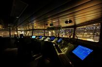 On board a containership in Hong Kong © Philip Plisson / Plisson La Trinité / AA19249 - Photo Galleries - Containership