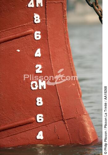 Etrave - © Philip Plisson / Plisson La Trinité / AA19268 - Nos reportages photos - Elément d'un bateau