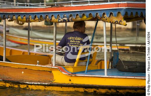 Bangkok. - © Philip Plisson / Plisson La Trinité / AA19294 - Nos reportages photos - Rivière (Thaïlande)