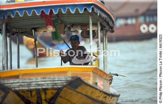 Bangkok. - © Philip Plisson / Plisson La Trinité / AA19323 - Photo Galleries - River (Thailand)