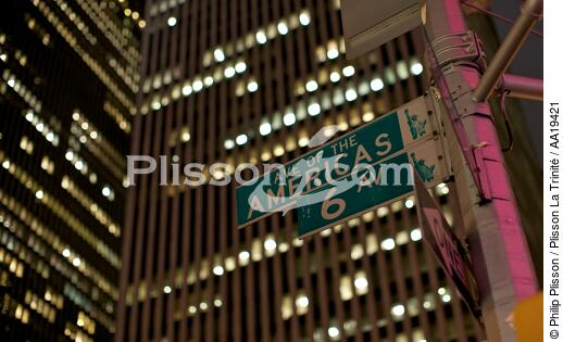 New York - © Philip Plisson / Plisson La Trinité / AA19421 - Nos reportages photos - Nuit