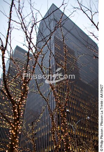 New York - © Philip Plisson / Plisson La Trinité / AA19427 - Nos reportages photos - Immeuble