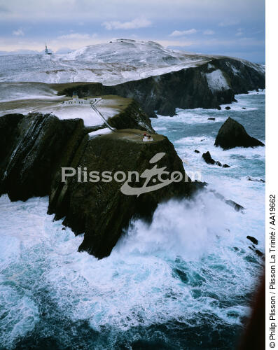 Fair Isle North Scotland - © Philip Plisson / Plisson La Trinité / AA19662 - Photo Galleries - Shetland Islands [The]