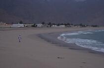 Sur une plage d'Oman © Philip Plisson / Plisson La Trinité / AA19795 - Nos reportages photos - Oman
