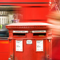 Mail box. © Philip Plisson / Plisson La Trinité / AA19811 - Nos reportages photos - Londres