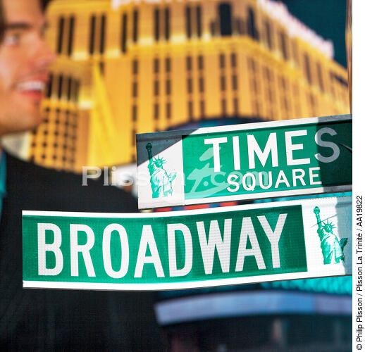 Broadway, New-York - © Philip Plisson / Plisson La Trinité / AA19822 - Nos reportages photos - Etats-Unis