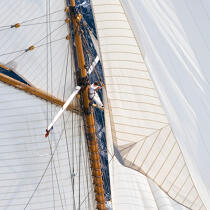 Classic yacht. © Guillaume Plisson / Plisson La Trinité / AA19838 - Nos reportages photos - Class J