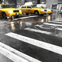 New-York city. © Philip Plisson / Plisson La Trinité / AA19853 - Nos reportages photos - Taxi