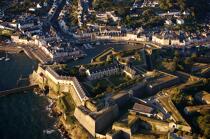 Belle-Ile,vue sur La Citadelle Vauban. © Philip Plisson / Plisson La Trinité / AA19892 - Nos reportages photos - Palais [Le]