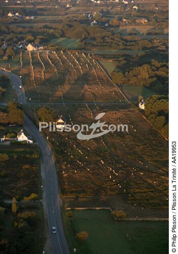 Carnac,les Alignements. - © Philip Plisson / Plisson La Trinité / AA19953 - Nos reportages photos - Carnac