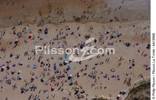 Erdeven,Beach. - © Philip Plisson / Plisson La Trinité / AA19968 - Photo Galleries - Erdeven