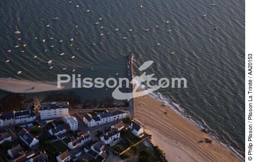 Port d'Orange,Saint-Pierre-Quiberon. - © Philip Plisson / Plisson La Trinité / AA20153 - Nos reportages photos - Jetée