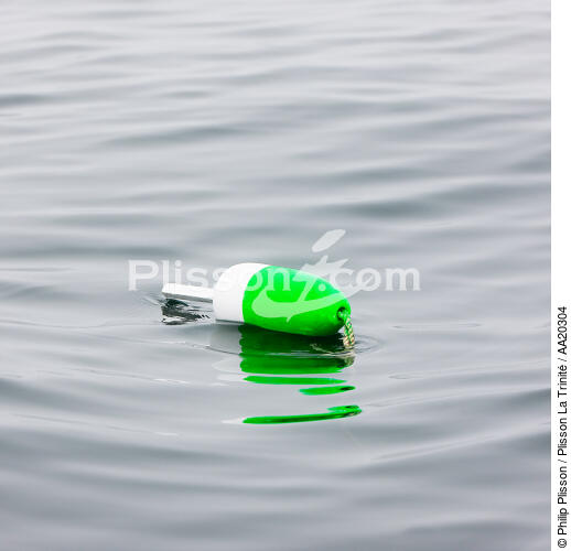 Buoy. - © Philip Plisson / Plisson La Trinité / AA20304 - Photo Galleries - Maine