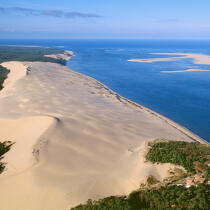 La dune du Pilat © Philip Plisson / Plisson La Trinité / AA20453 - Nos reportages photos - Arguin [Banc d']