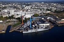 Port de Lorient. © Philip Plisson / Plisson La Trinité / AA20505 - Nos reportages photos - Lorient